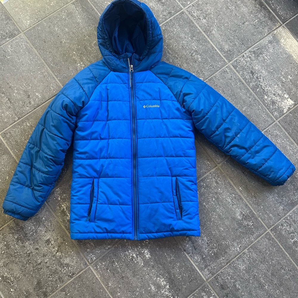 Columbia Royal Blue Jacket unisex 14/16 years